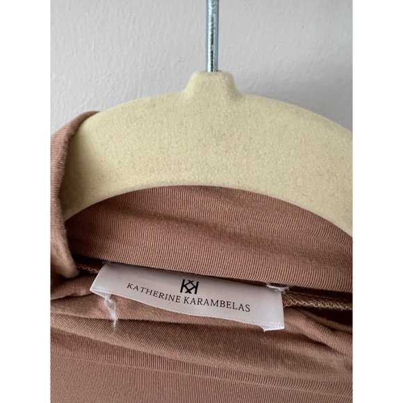 Katherine Karambelas Turtleneck Bodysuit Nude ( XS ) - Picture 2 of 2